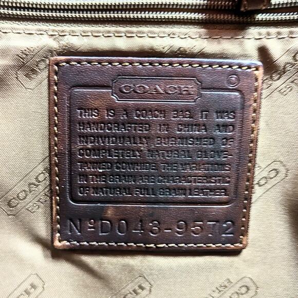 Pre-owned Vintage COACH Mini Tote Shoulder Bag - Picture 7 of 7